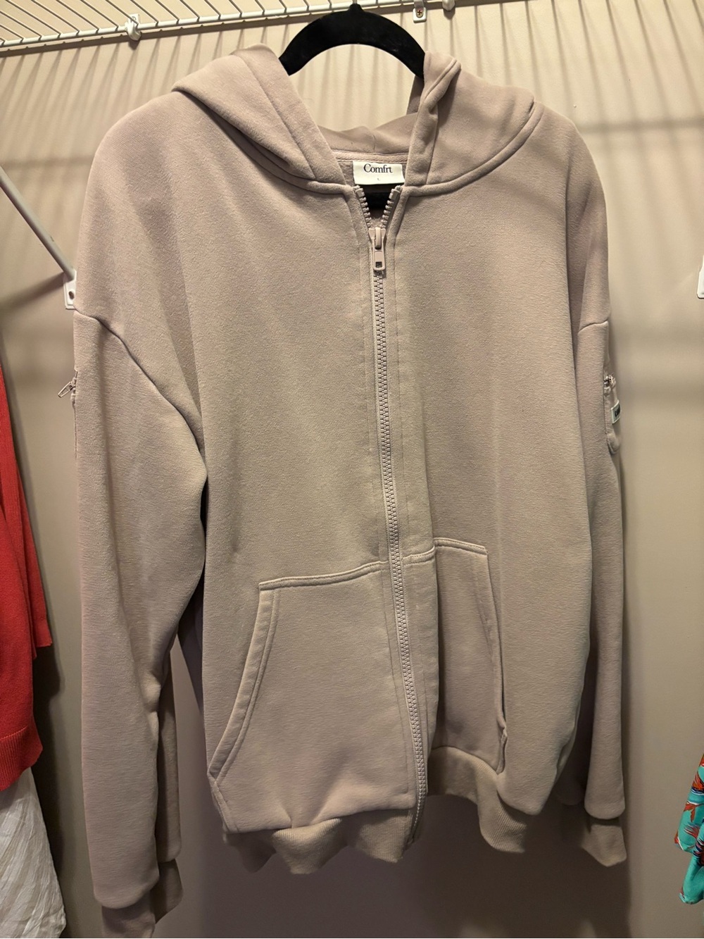 Comfrt Airplane Mode Travel Zip Hoodie